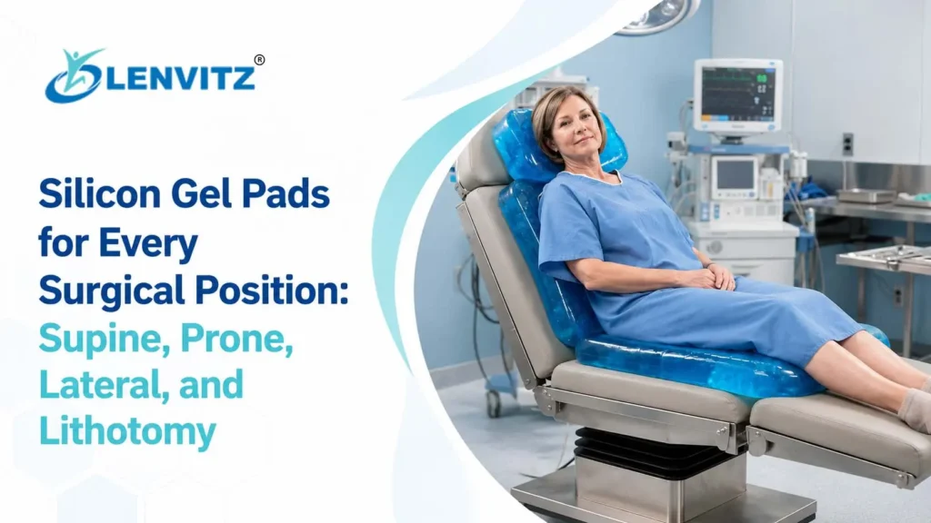 Silicon Gel Pads for Supine, Prone, Lateral & Lithotomy | Lenvitz